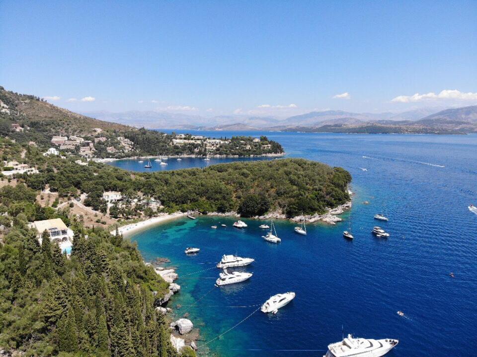 Maria Corfu Loustri Hotel Gimari Exterior photo